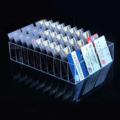 large business card holder stand